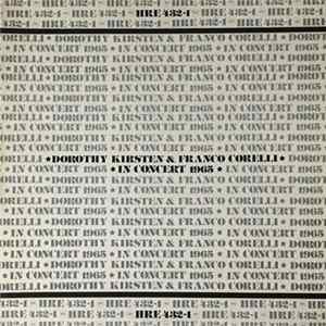 Dorothy Kirsten & Franco Corelli - In Concert 1965 Album