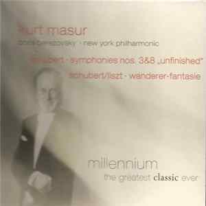 Franz Schubert, Kurt Masur, New York Philharmonic, Boris Berezovsky - Schubert • Symphonies Nos. 3&8 "unfinished" / Schubert / Liszt • Wanderer - Fantasie Album
