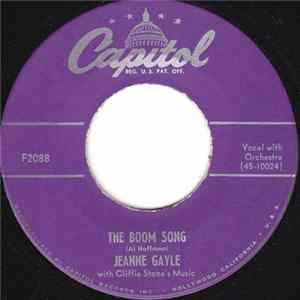 Jeanne Gayle With Cliffie Stone's Music - The Boom Song Album
