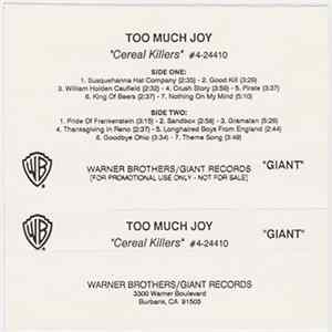 Too Much Joy - Cereal Killers Album