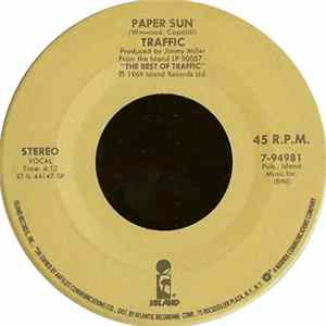 Traffic - Paper Sun / Freedom Rider Album