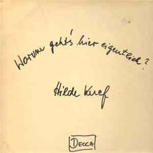 Hilde Knef - Worum Geht's Hier Eigentlich? Album