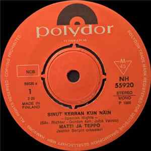Matti Ja Teppo - Sinut Kerran Kun Näin Album