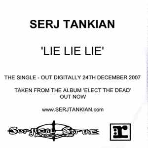 Serj Tankian - Lie Lie Lie Album