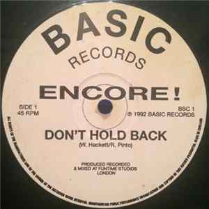ENCORE! - Don't Hold Back / Stranger Album