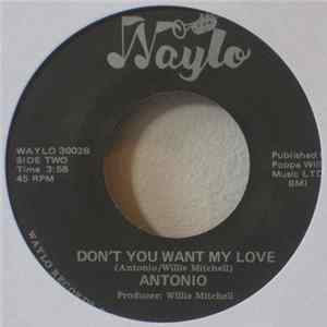Antonio - Another Lonely Night / Don't You Want My Love Album