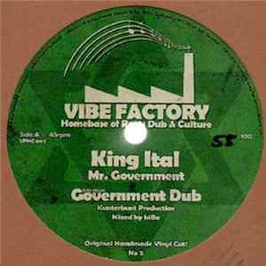 King Ital / Jah Olli - Mr. Government Album