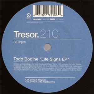 Todd Bodine - Life Signs EP Album