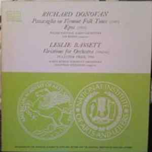 Richard Donovan / Leslie Bassett - Passacaglia On Vermont Folk Tunes / Epos / Variations For Orchestra Album