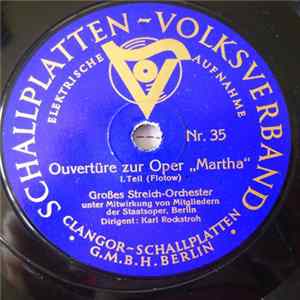 Karl Rockstroh - Ouvertüre zur Oper Martha Album