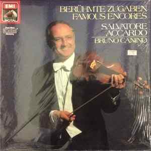 Salvatore Accardo, Bruno Canino - Famous Encores Berühmte Zugaben Album