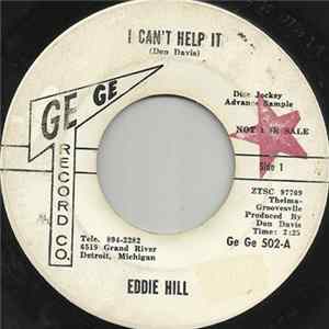 Eddie Hill - I Can't Help It Album