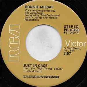 Ronnie Milsap - Just In Case Album