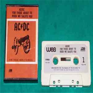AC/DC - For Those About To Rock (We Salute You) Album