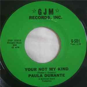 Paula Durante - Your Not My Kind / Your My Baby Album