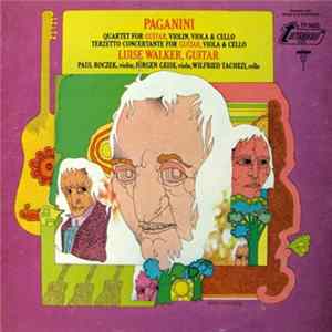 Paganini, Luise Walker - Quartet For Guitar, Violin, Viola & Cello / Terzetto Conceretante For Guitar, Viola & Cello Album