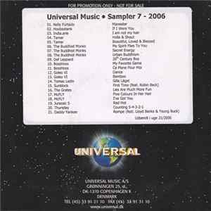 Various - Universal Music - Sampler 7 - 2006 Album