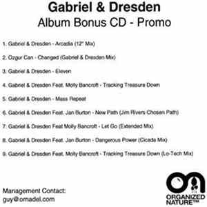 Gabriel & Dresden - Album Bonus CD Album