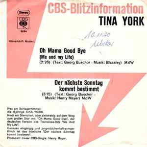 Tina York - Oh Mama Good Bye (Me And My Life) Album