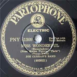 Joe Curran's Band - Miss Wonderful / Somebody Mighty Like You Album