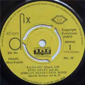 King Pratt And His African Revolution Band - Ka-Na-Wu Album
