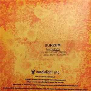Burzum - Anthology Album