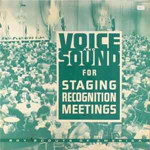 Boy Scouts Of America - Voice And Sound For Staging Recognition Meetings Album