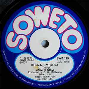 Manzini Girls - Khuza Umhlola / Inqola Emhlophe Album