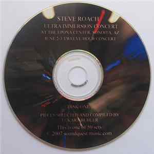 Steve Roach - Ultra Immersion Concert Album