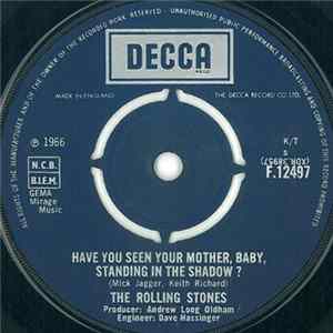 The Rolling Stones - Have You Seen Your Mother, Baby, Standing In The Shadow ? Album