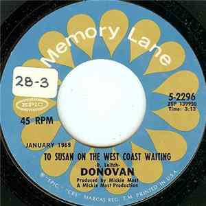 Donovan - To Susan On The West Coast Waiting / Atlantis Album