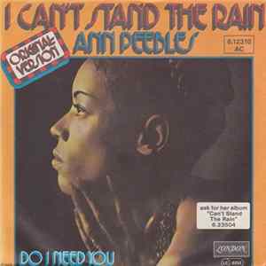 Ann Peebles - I Can't Stand The Rain (Original Version) Album