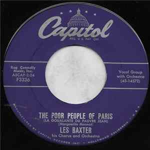 Les Baxter His Chorus And Orchestra - The Poor People Of Paris (La Goualante Du Pauvre Jean) Album