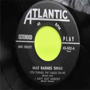 Mae Barnes - Mae Barnes Sings Album