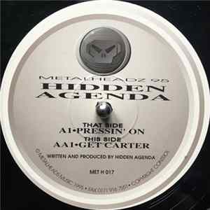 Hidden Agenda - Pressin' On / Get Carter Album