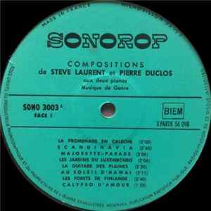 Steve Laurent Et Pierre Duclos - Compositions De Steve Laurent Et Pierre Duclos Aux Deux Pianos (Musique De Genre) Album