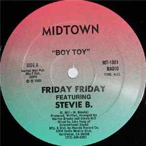 Friday Friday Featuring Stevie B. - Boy Toy Album