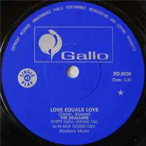 The Dealians - Love Equals Love / Take Me Home Country Roads Album