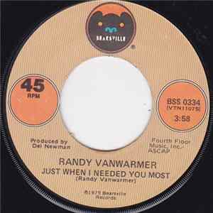 Randy Vanwarmer - Just When I Needed You Most / Your Light Album