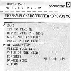 Gorky Park - Gorky Park Album