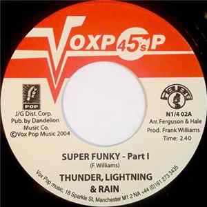 Thunder, Lightning & Rain - Super Funky Album