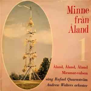 Rafael Quarnström - Minne Från Åland 1 Album