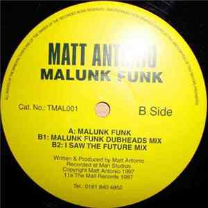 Matt Antonio - Malunk Funk Album