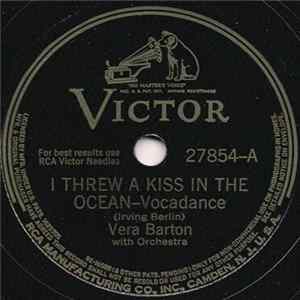 Vera Barton - I Threw A Kiss In The Ocean Album