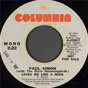 Paul Simon With The Dixie Hummingbirds - Loves Me Like A Rock Album