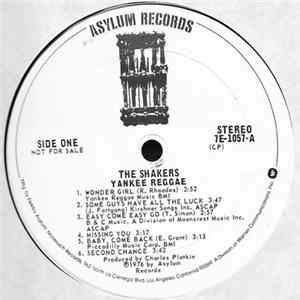 The Shakers - Yankee Reggae Album