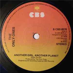 The Only Ones - Another Girl, Another Planet Album