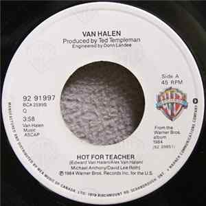 Van Halen - Hot For Teacher Album