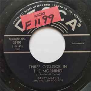 Grady Martin And The Slew Foot Five - Three O'Clock In The Morning Album