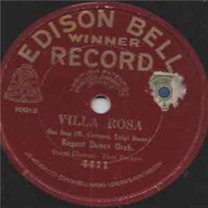 Regent Dance Orch. - Villa Rosa / Barcelona Album